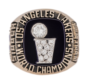 1985 Los Angeles Lakers NBA Championship Ring (Front Office)